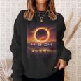 America Totality Spring 2024 4-8-2024 Total Solar Eclipse Sweatshirt Gifts for Her