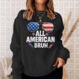 All American Bruh Fourth Of July Boys American N Sweatshirt Gifts for Her