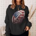 American Football Us Flag Sweatshirt Gifts for Her