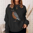 American Robin Bird Birder Birdlover Birdwatcher Animal Sweatshirt Gifts for Her
