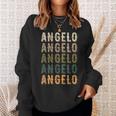 Angelo Personalized Reunion Matching Family Name Sweatshirt Gifts for Her