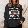 Anime Papaatertagatertagsgeschenk Anime Papaater Sweatshirt Geschenke für Sie