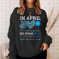 April Wear Blue Child Abuse Prevention Child Abuse Awareness Sweatshirt Gifts for Her