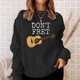 Ärgern Sie Sich Nicht Akustikgitarren-Gitarrist-Musiker Sweatshirt Geschenke für Sie