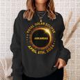 Arkansas Total Solar Eclipse 2024 Totality April 8Th 2024 Sweatshirt Gifts for Her