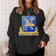 Army Military Intelligence Corps Regiment Insignia Sweatshirt Gifts for Her