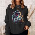 Astronaut Planets Astronaut Science Space Sweatshirt Gifts for Her