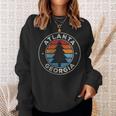 Atlanta Georgia Ga Vintage Graphic Retro 70S Sweatshirt Gifts for Her