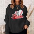Atlanta Strong Cute Heart Souvenir Im Proud Of Atlanta Sweatshirt Gifts for Her