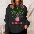 Augusta Georgia Coquette Golf Tournament Bows Social Club Sweatshirt Gifts for Her