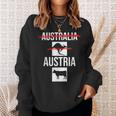 Austria Nicht Australia Österreich Kuh Nicht Känguru Sweatshirt Geschenke für Sie