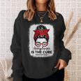 Autism Red Instead Acceptance Not Awareness Redinstead Sweatshirt Gifts for Her
