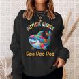 Autism Shark Autistic Awareness Accept Support Hope Proud Sweatshirt Gifts for Her