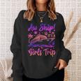 Aw Ship It's A Girls Trip Cruise 2024 Vacation Matching Sweatshirt Gifts for Her
