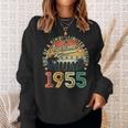 Awesome Since July 1955 Vintage 69Th Birthday Men Sweatshirt Gifts for Her