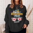 Baecation Canada Bound Couple Travel Goal Vacation Trip Sweatshirt Gifts for Her