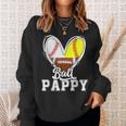Ball Pappy Baseball Football Softball Pappy Sweatshirt Gifts for Her