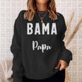 Bama Papa Alabama Father Dad Family Member Matching Sweatshirt Gifts for Her