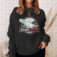 Bampisaurus For BampiRex Dinosaur Fathers Day Sweatshirt Gifts for Her