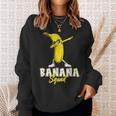 Banana Squad Dabbing Banana Food & Dab Sweatshirt Gifts for Her