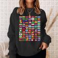 Banderas De Todos Los Países Del Mundo 287 Bandera Internacional Camisa de entrenamiento Regalos para ella