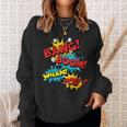 Bang Boom Pow Wham Comic Bubbles Sweatshirt Gifts for Her