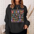 Banned Books Saying Forbidden Literature Sweatshirt Gifts for Her
