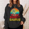 Barrett Saurus Family Reunion Last Name Team Custom Sweatshirt Gifts for Her