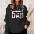 Baseball Dad Apparel Dad Baseball Sweatshirt Gifts for Her