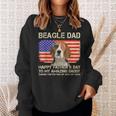 Beagle Dad Happy Fathers Day To My Amazing Daddy Dog Sweatshirt Gifts for Her