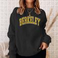 Berkeley Arched Amber Text Sweatshirt Gifts for Her