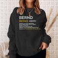 Bernd Anders Als Die Anderen Bahnbrechend Intelligent Sweatshirt Geschenke für Sie