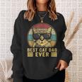 Best Cat Dad Ever Father's Day Father Cat Daddy For Men Sweatshirt Gifts for Her