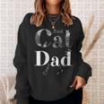 Best Cat Dad Ever Cat Lover Father's Day Sweatshirt Gifts for Her