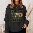 Best Dad In The Galaxy Fathers Day Space Boys Husbands Sweatshirt Gifts for Her