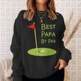 Best Dad By Paratertagsgeschenk Für Papa-Golfer Sweatshirt Geschenke für Sie