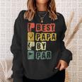 Best Papa By Par Father's Day Golf Dad Grandpa Sweatshirt Gifts for Her