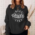 Best Uncle Ever Father's Day Uncle Vintage Emblem Sweatshirt Gifts for Her