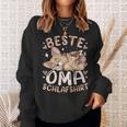 Beste Oma Schlaf Großmutter Chihuahua Hund Mit 2 Welpen Sweatshirt Geschenke für Sie