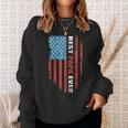 Beste Papa Jemals Süßeste Amerikanische Flagge Kapuzenjacke Sweatshirt Geschenke für Sie