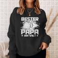 Bester Papa Der Welt Fist Greeting Sweatshirt Geschenke für Sie