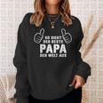 Bester Papa Der Welt Father's Day Ideas Dad Sweatshirt Geschenke für Sie