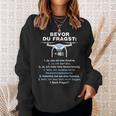 Bevor Du Fragst Drone Pilot Sweatshirt Geschenke für Sie