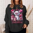 My Bichon Frise Is My Valentine Dogs Lovers Bichon Sweatshirt Gifts for Her