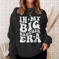 In My Big Brother Era Pregnancy Announcement For Brother Sweatshirt Gifts for Her