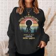 Bigfoot Canton New York Total Solar Eclipse 2024 Sweatshirt Gifts for Her