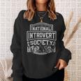 Bigfoot Mothman Loch Ness Alien Introverted Cryptids Sweatshirt Gifts for Her