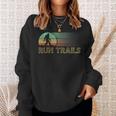 Bigfoot Runner Vintage Trail Ultra Marathon Sweatshirt Gifts for Her