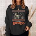 Biker Rider Easily Distracted By Motorcycles And Boobs Sweatshirt Gifts for Her