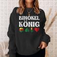 Binokel Outfit Binocel King Sweatshirt Geschenke für Sie